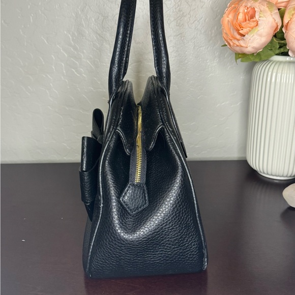 Vivienne Westwood Anglomania Vintage Handbag Black with Star Print Bow Handbag - Picture 11 of 11